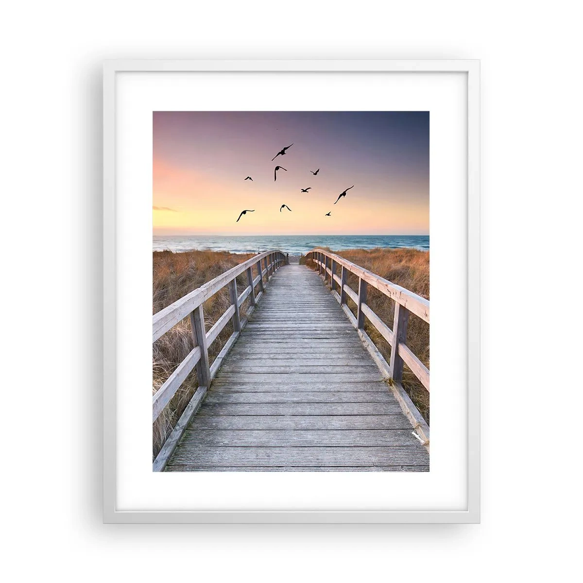 Poszter fekete keretben - Repülési tér - 40x50 cm