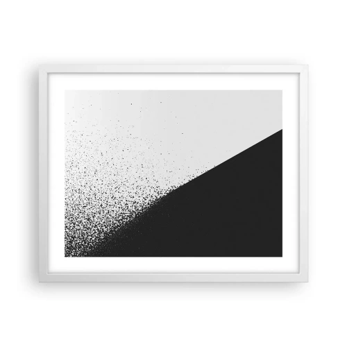 Poszter fekete keretben - Egyre gyorsabban, egyre többet - 50x40 cm