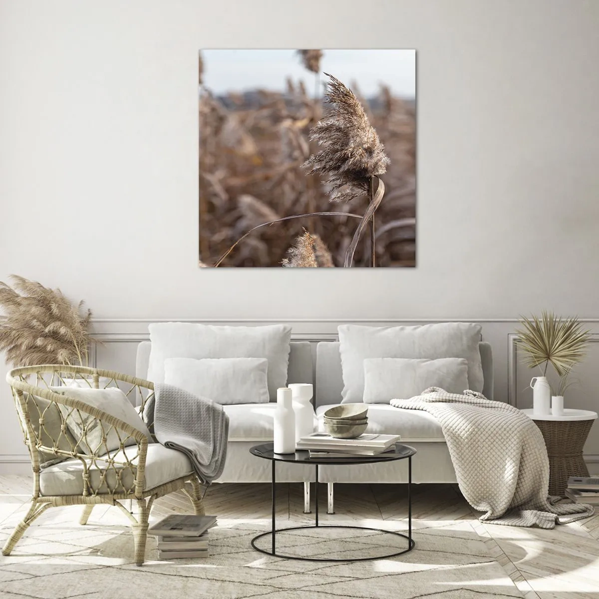 Üveg kép - Ideje elrepülni a széllel - 50x50 cm