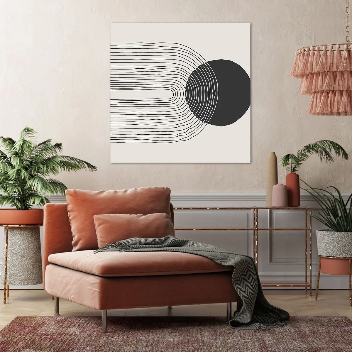 Vászonkép - Remegés és biztosság - 50x50 cm