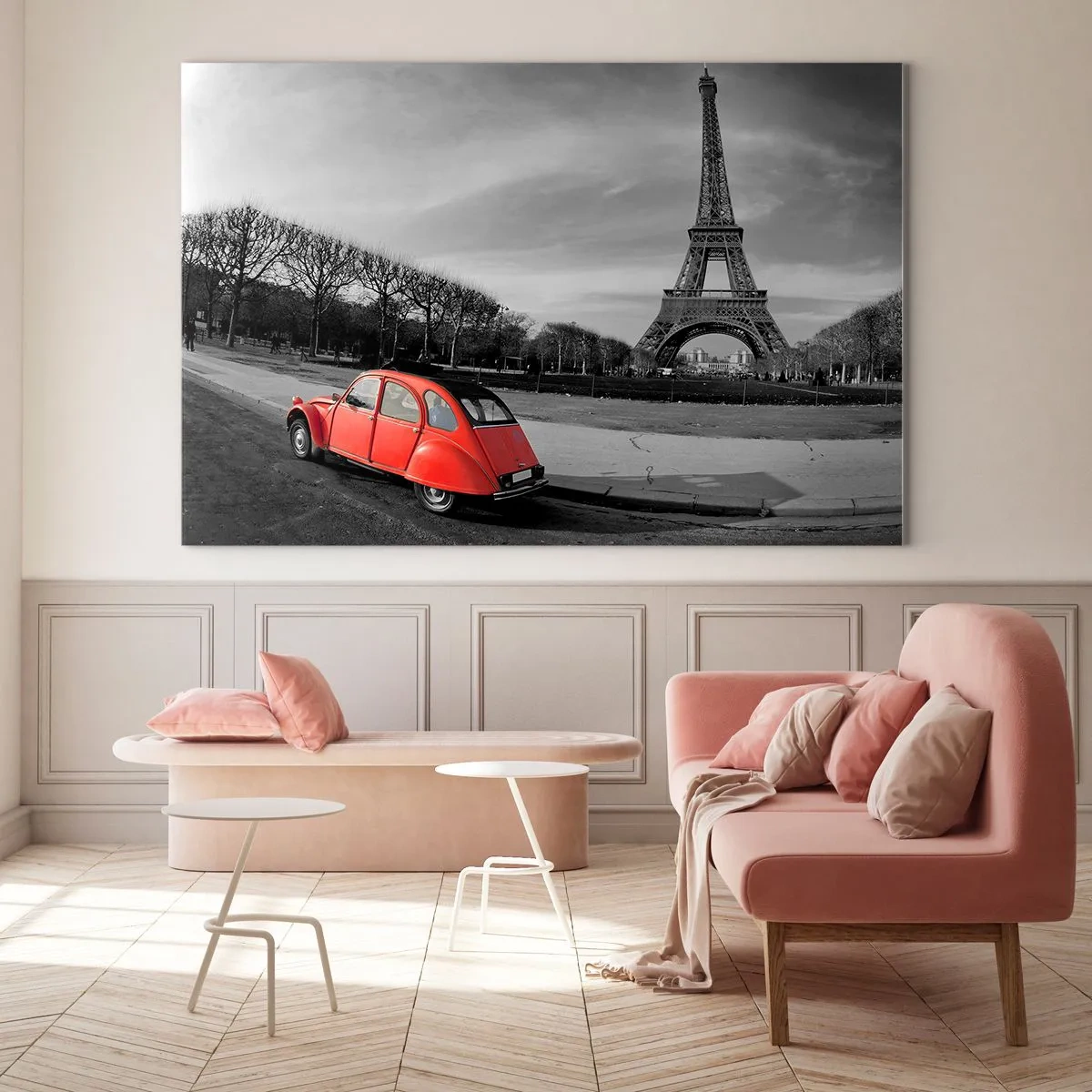 Üveg kép - Párizsibb, mint maga Párizs - 120x80 cm