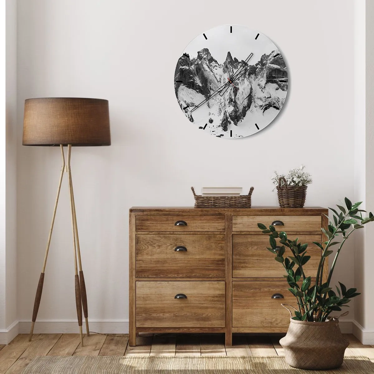 Falióra, Óra - Rémes gránit hegygerinc - 30x30 cm