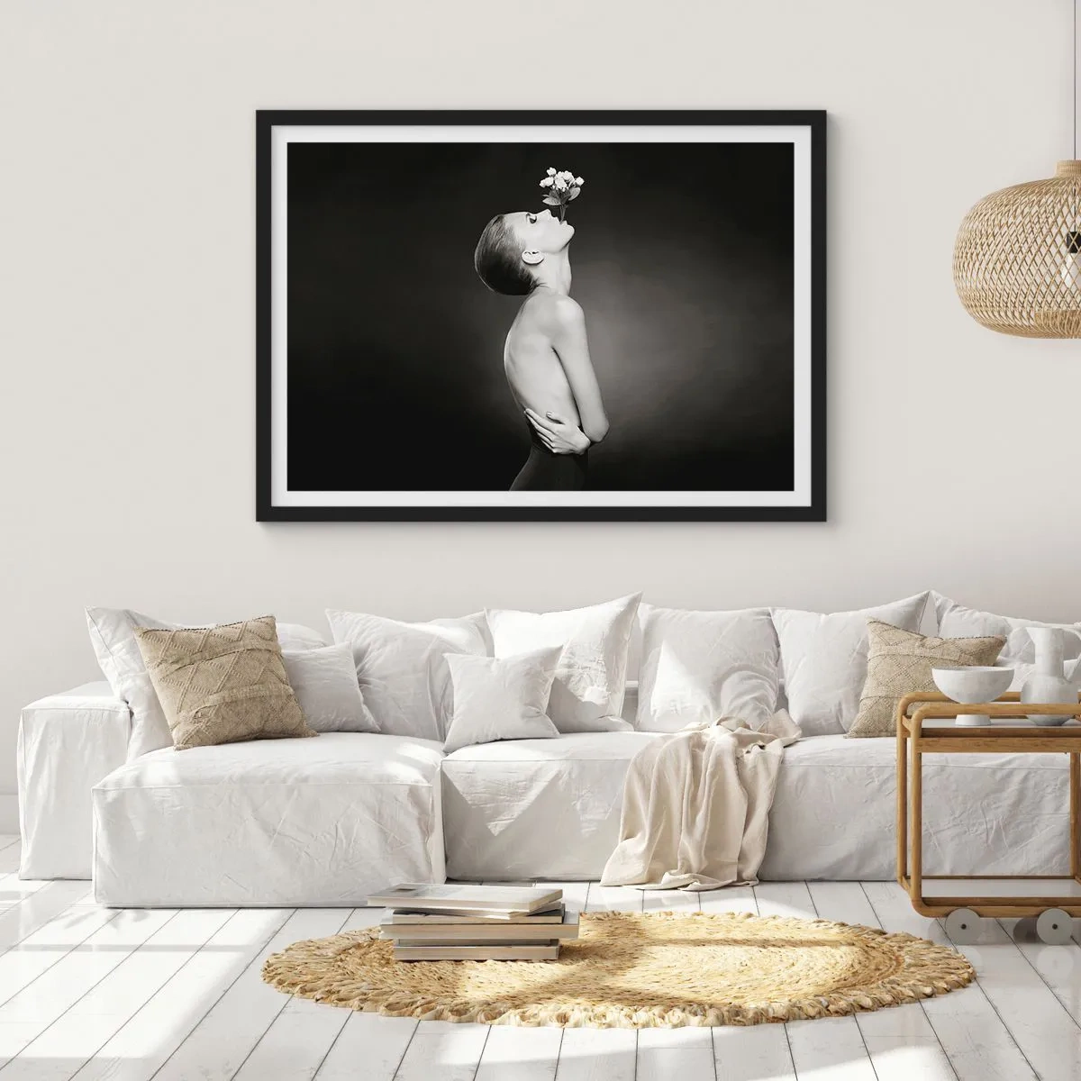Poszter fehér keretben - Excentrikus elegancia - 70x50 cm