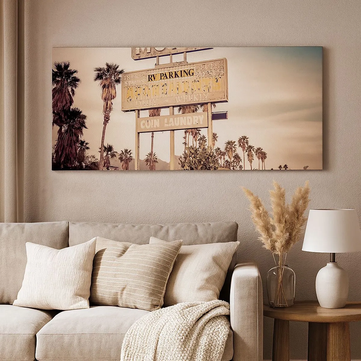 Vászonkép - Itt megállt az idő - 100x40 cm