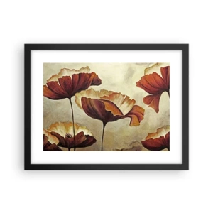 Poszter fehér keretben - Rét - 40x30 cm