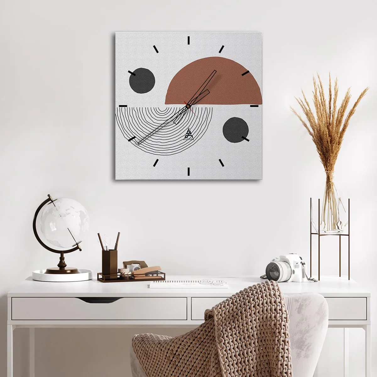 Falióra, Óra - A kerék tökéletessége - 30x30 cm