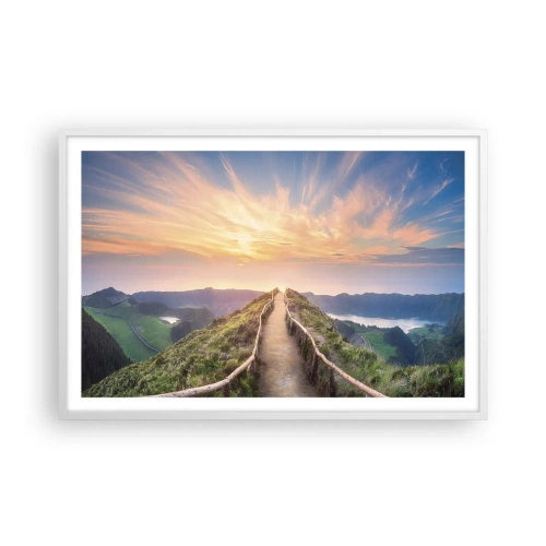 Poszter fekete keretben - Közel az éghez - 91x61 cm