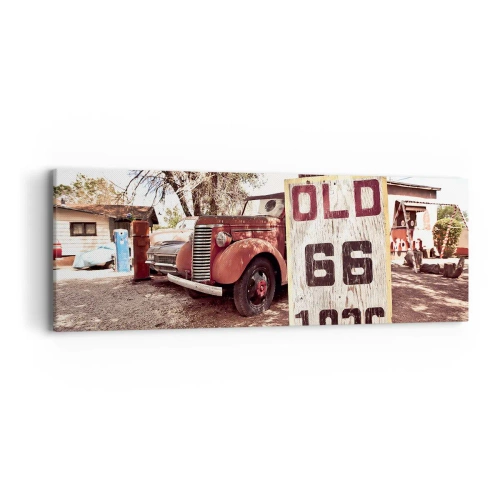 Vászonkép - Az amerikai tartomány legendája - 90x30 cm