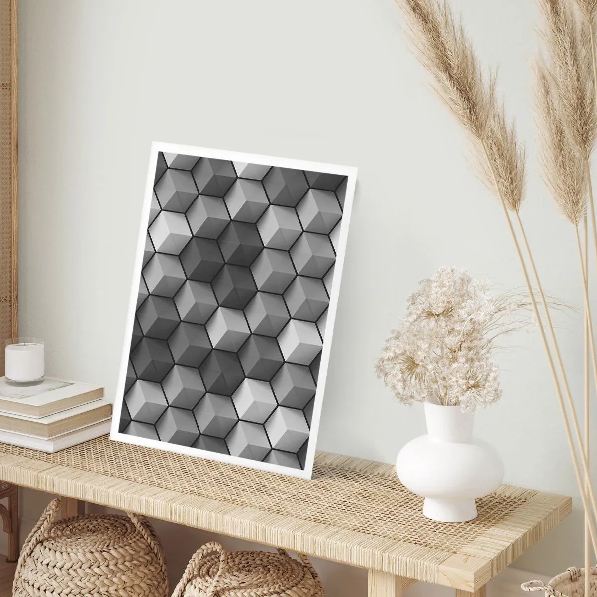 Poszter - Kubista kirakós - 70x100 cm