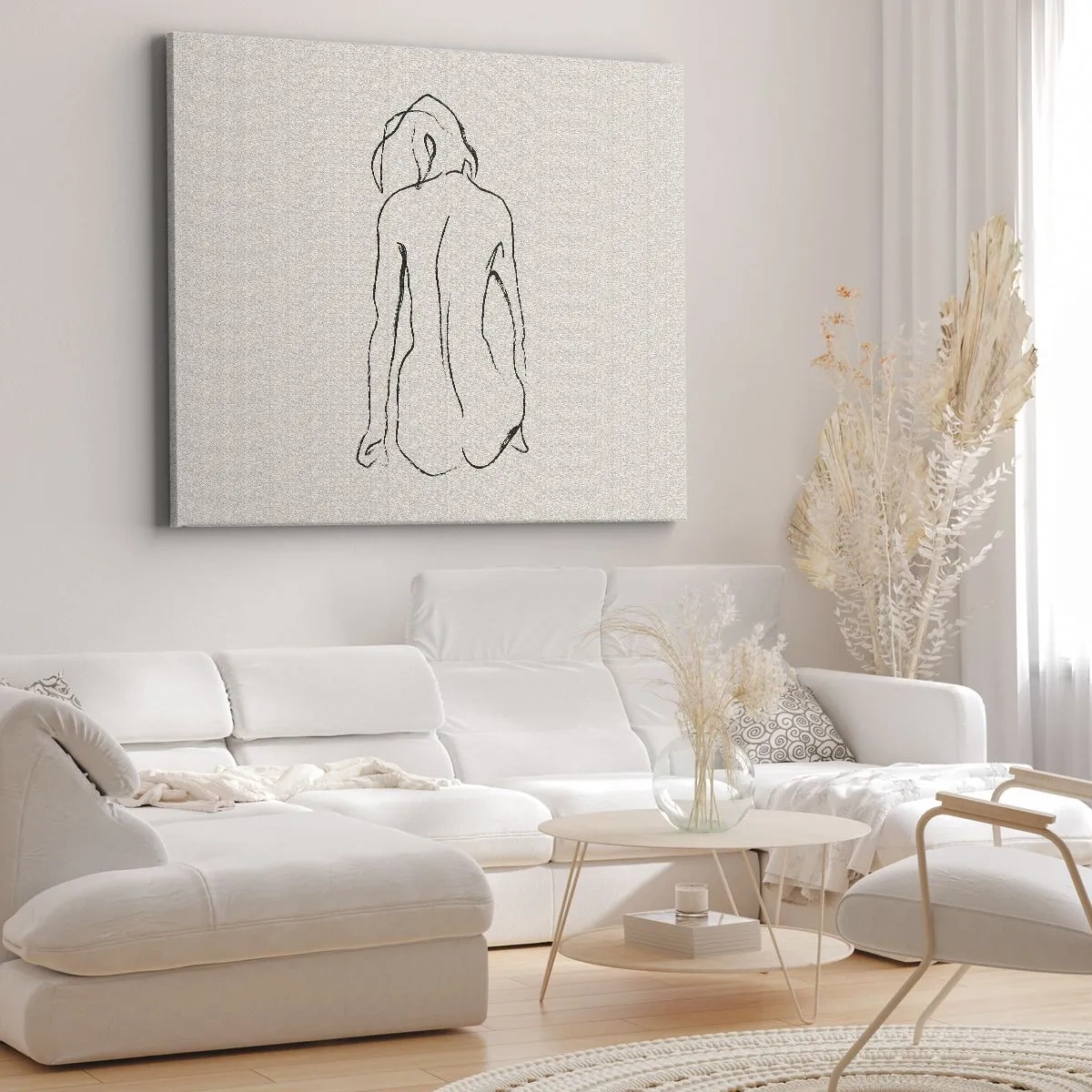 Vászonkép - Lány meztelenül - 70x50 cm