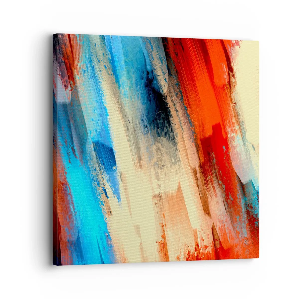 Vászonkép - Színek kaszkádja - 30x30 cm