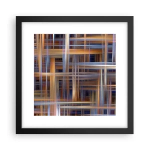 Poszter fehér keretben - Fényből szőtt - 30x30 cm