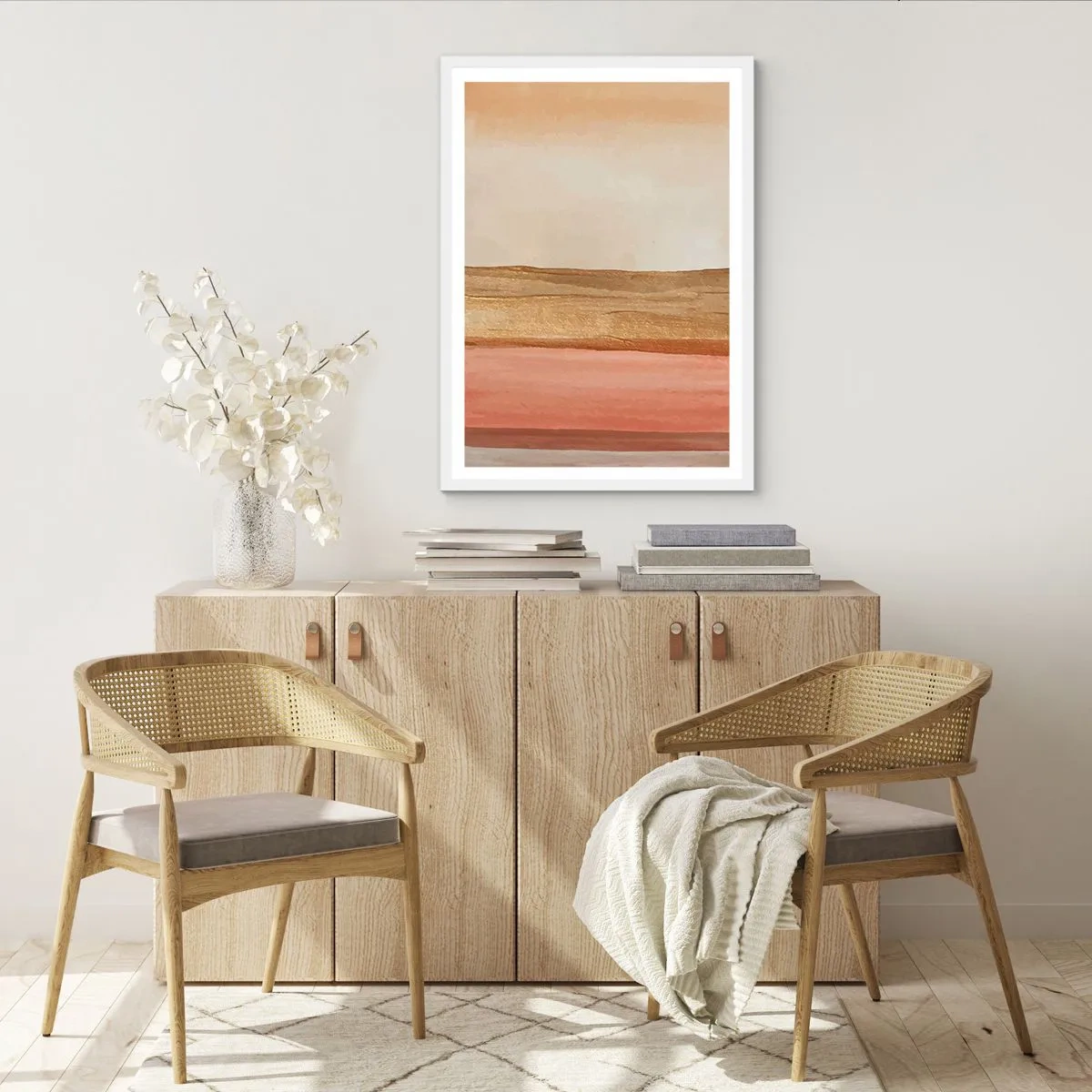 Poszter fekete keretben - Függőleges kompozíció - 40x50 cm