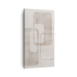 Vászonkép - Geometrikus fúga - 45x80 cm