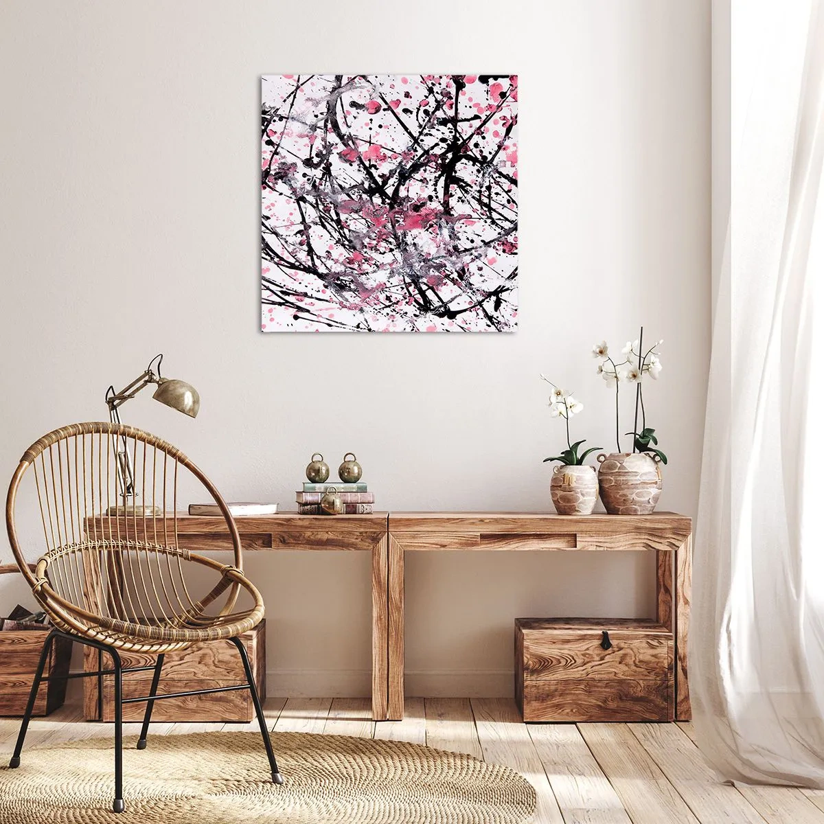 Vászonkép - Az élet múló természete - 60x60 cm