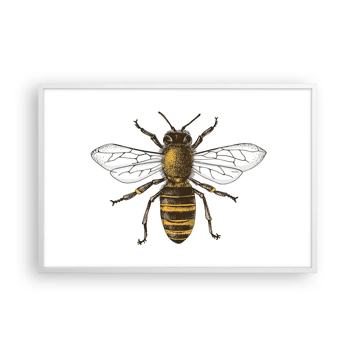 Poszter fekete keretben - Gyönyörű és jó - 91x61 cm