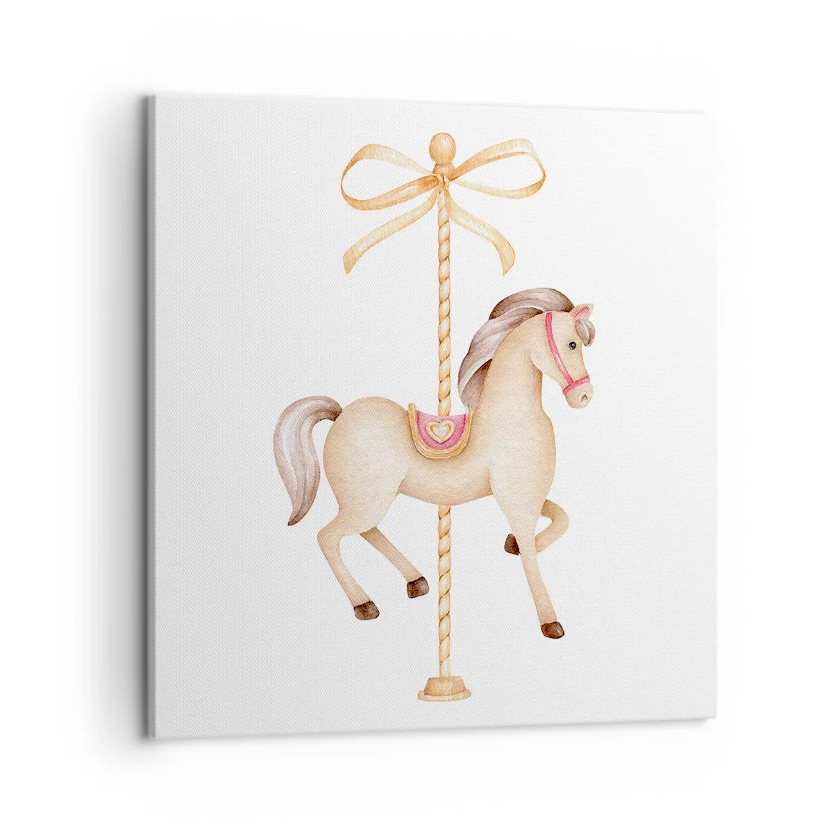 Vászonkép - Kecses vágtával - 50x50 cm