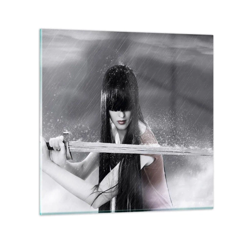 Üveg kép - Gyönyörű és veszélyes - 70x70 cm