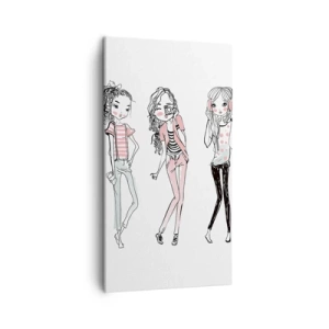 Vászonkép - Lesz, jó móka lesz - 45x80 cm