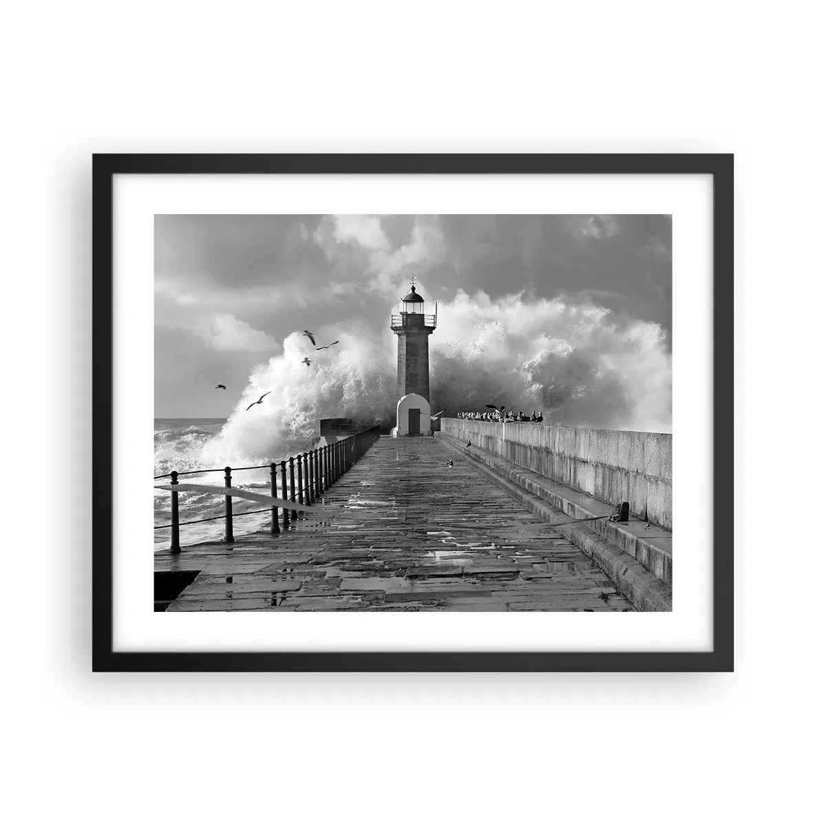 Poszter fehér keretben - Rettenthetetlen - 50x40 cm