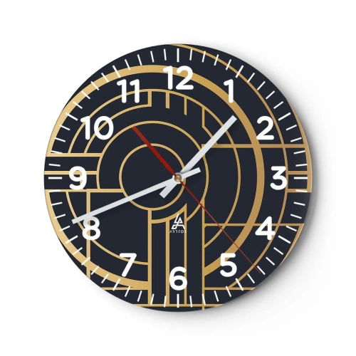 Falióra, Óra - A dolgok fordulatai - 40x40 cm