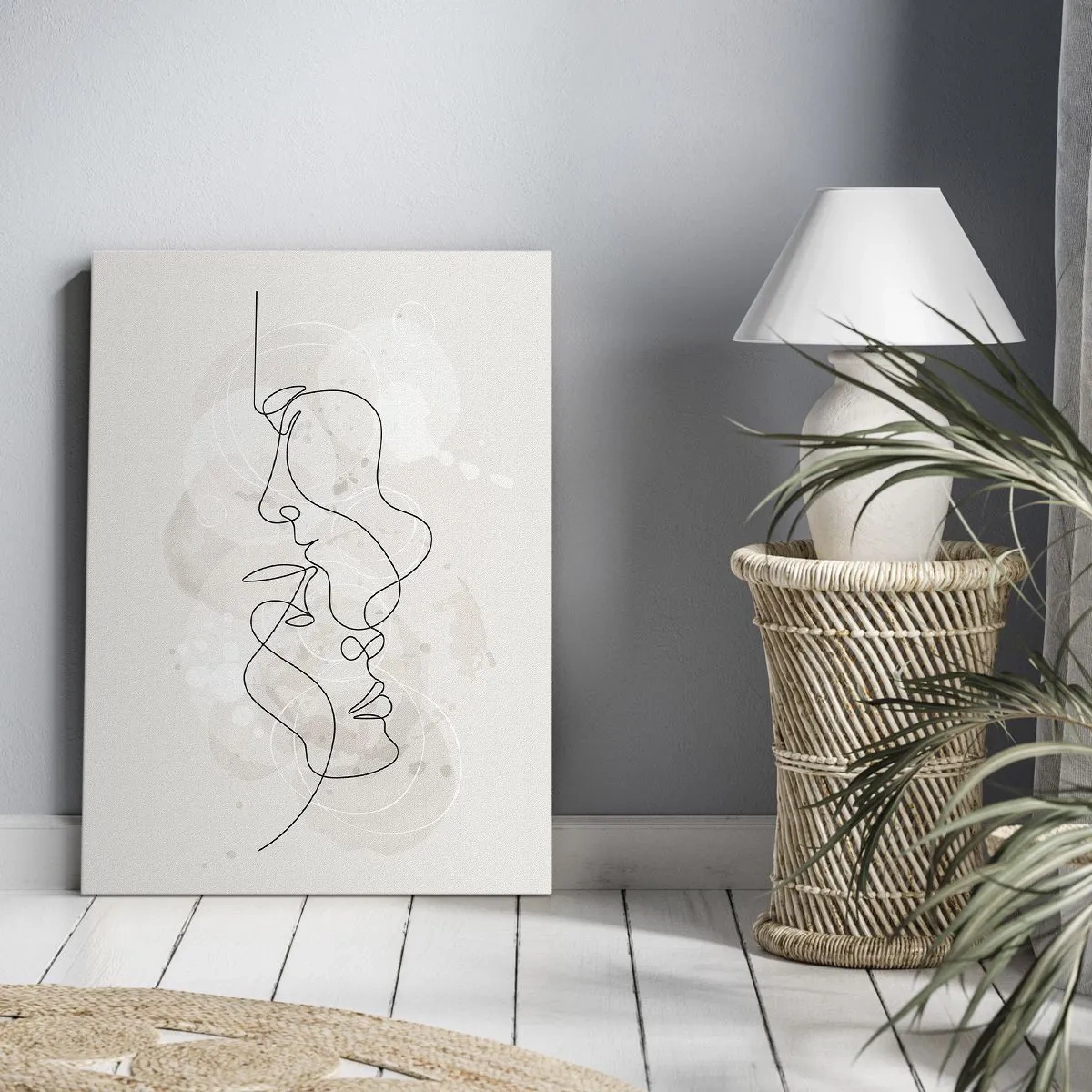 Vászonkép - Ölelésbe gabalyodva - 50x70 cm