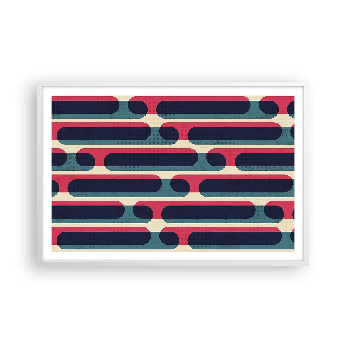 Poszter fekete keretben - Mélységben és előre - 91x61 cm