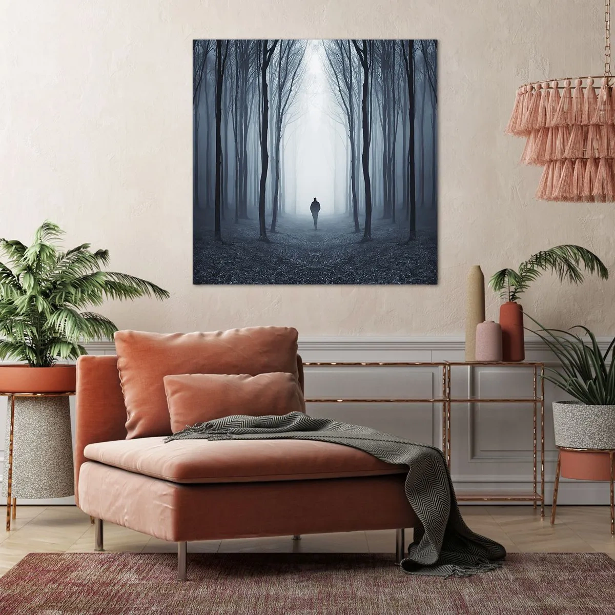 Vászonkép - És minden egyszerű és világos - 70x70 cm