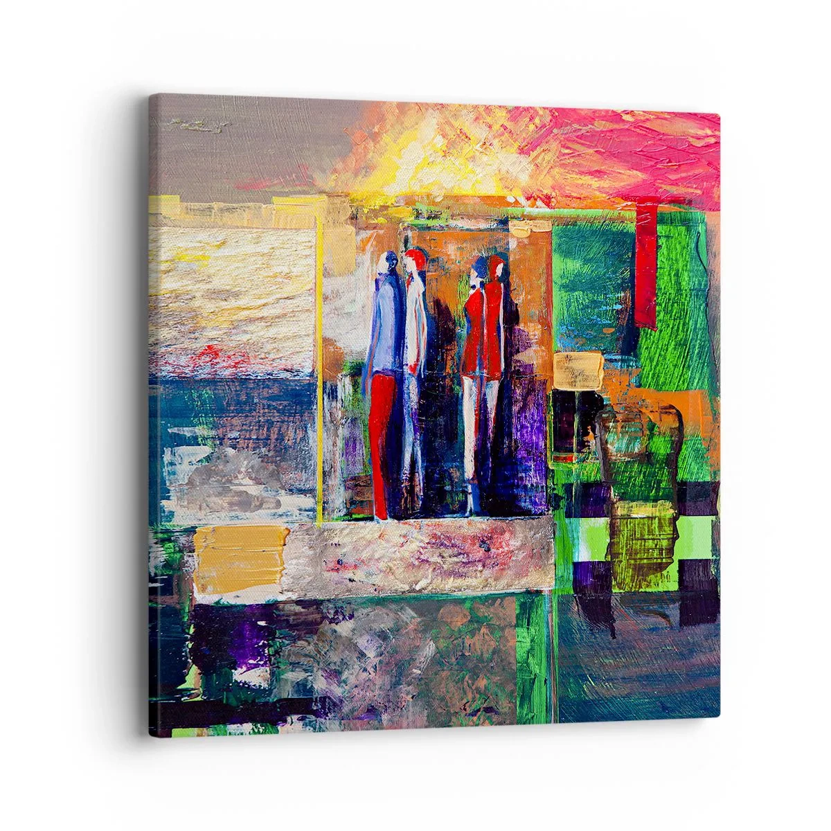 Vászonkép - Kapcsolatok és érzelmek - 40x40 cm