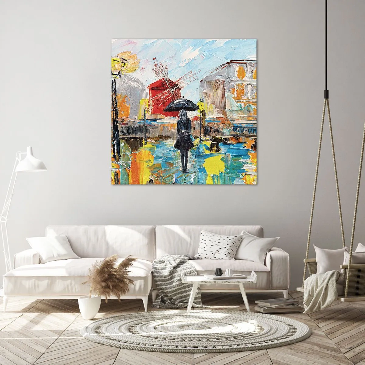Vászonkép - Párizsi legendák - 60x60 cm