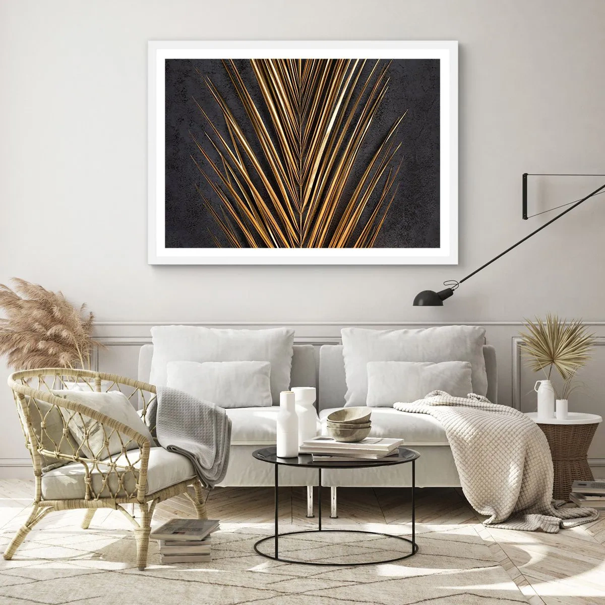 Poszter fekete keretben - A trópusok aranya - 91x61 cm