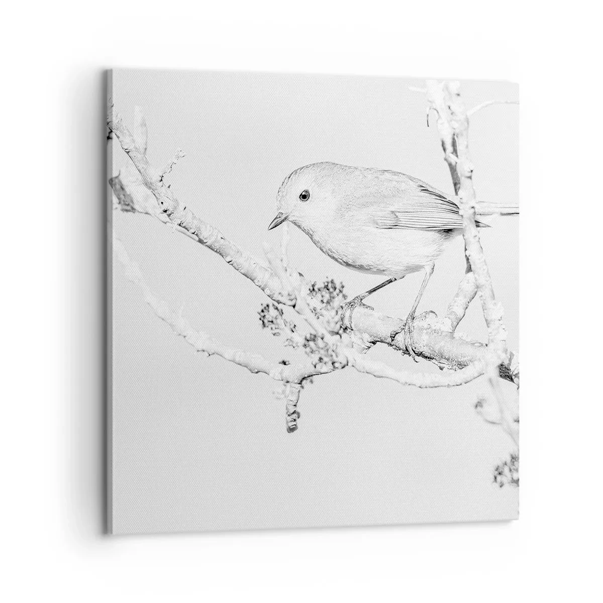 Vászonkép - Téli reggel - 60x60 cm