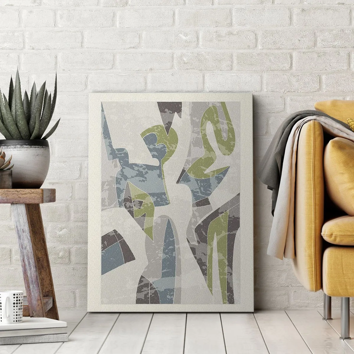 Vászonkép - Kompozíció üveg mögött - 70x100 cm