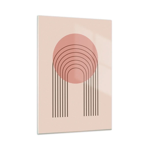 Üveg kép - Ellenállhatatlan vonzalom - 50x70 cm