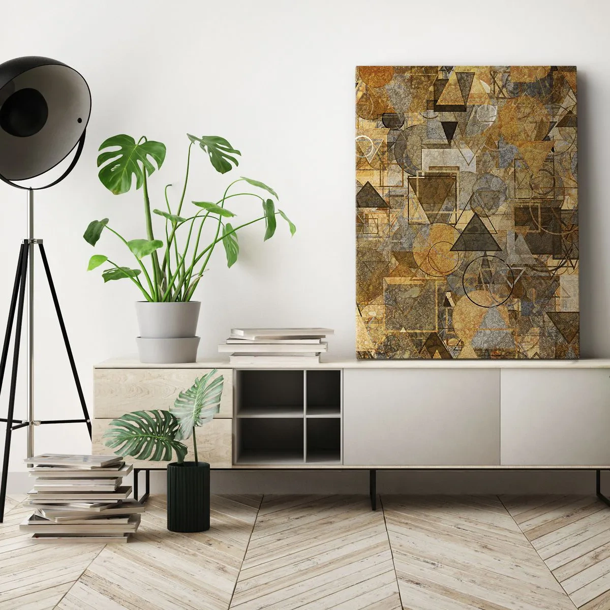 Vászonkép - Formában a világ - 50x70 cm