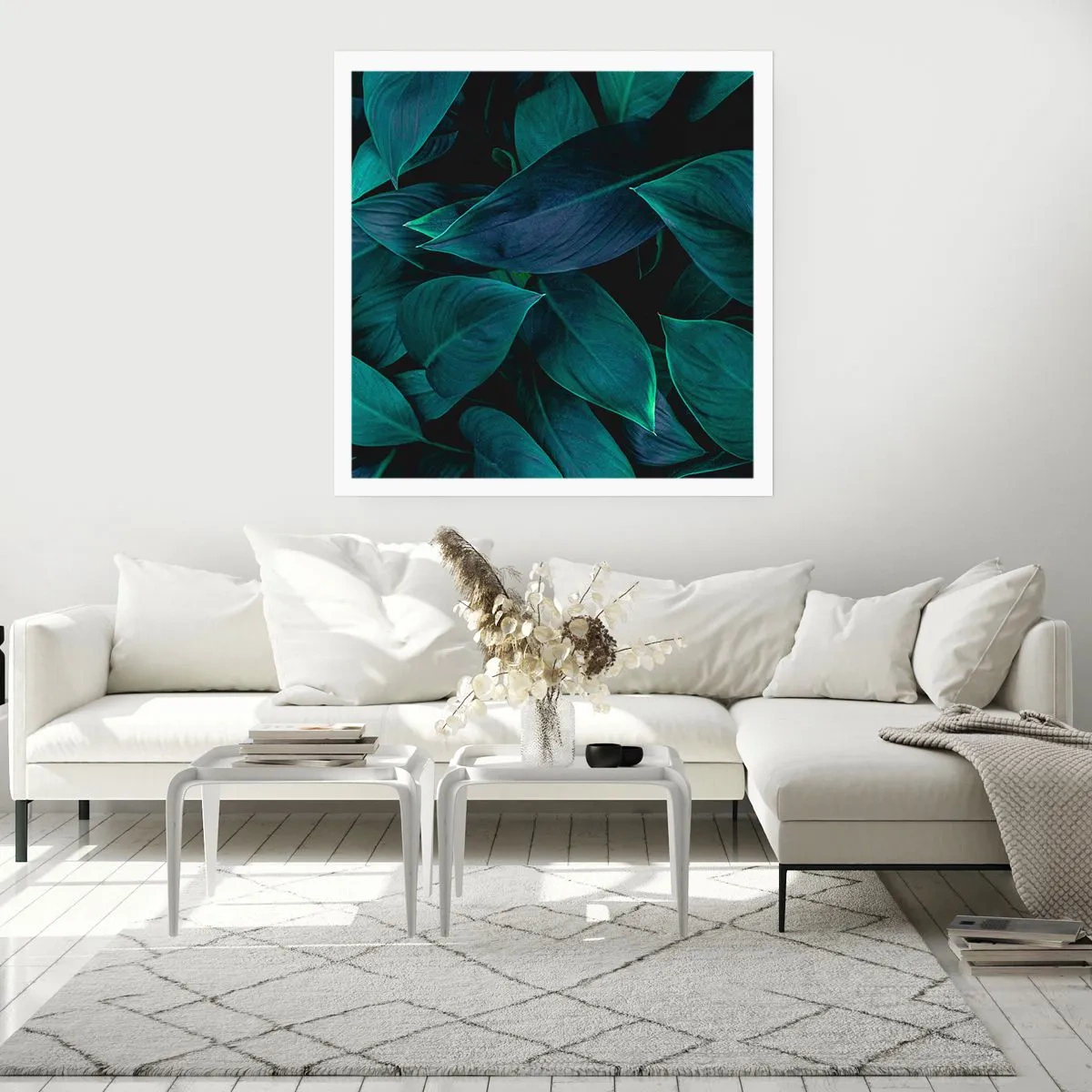 Poszter - Maga a zöldellő növényzet - 60x60 cm