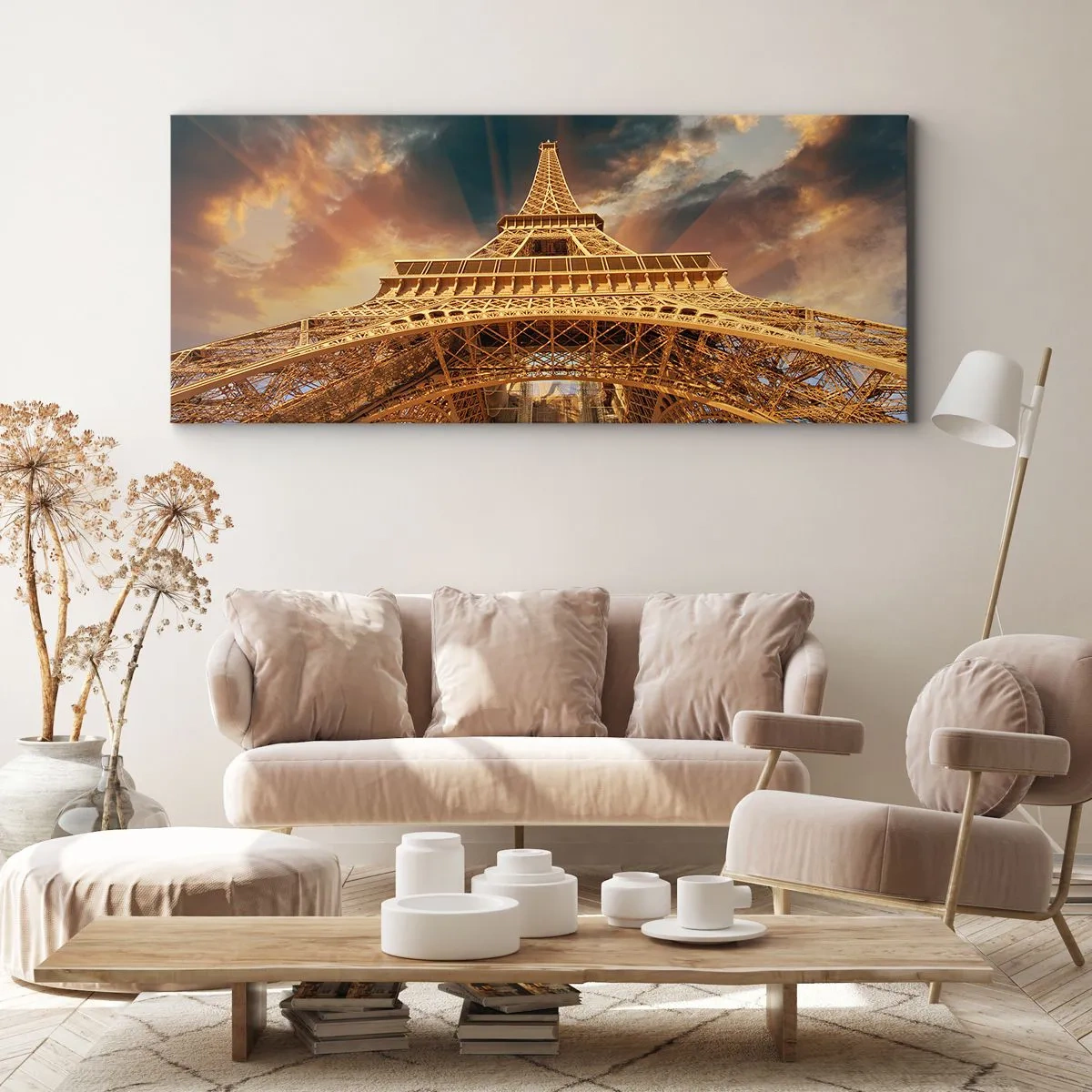 Vászonkép - Ahogy az emberiség eljutott az egekig - 160x50 cm