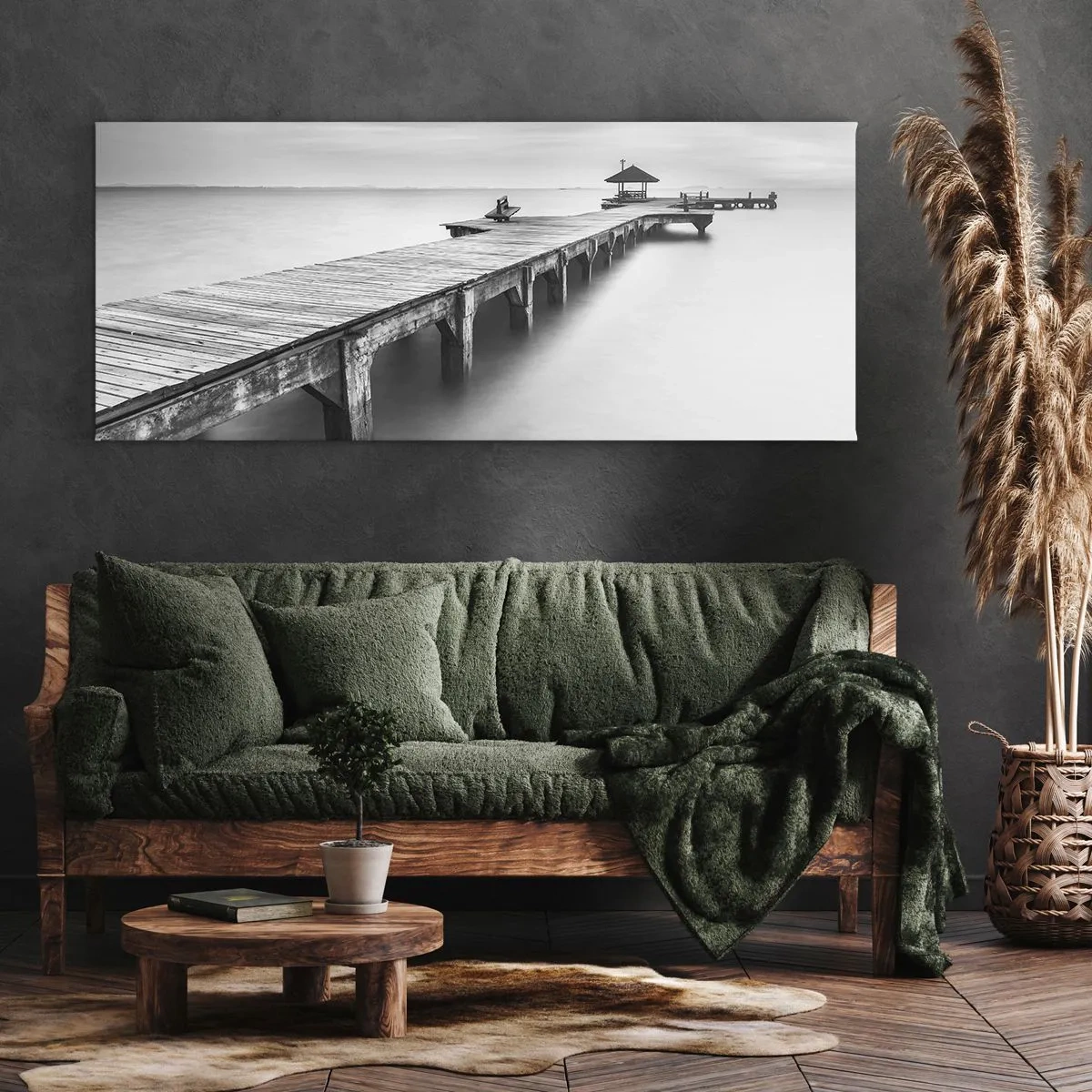 Vászonkép - A távolba - 160x50 cm