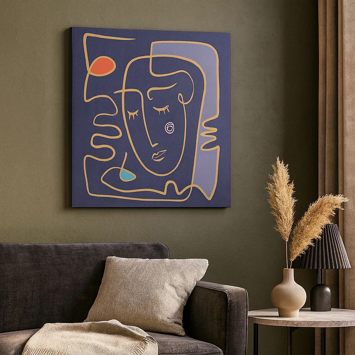 Vászonkép - Álmodozásban - 30x30 cm