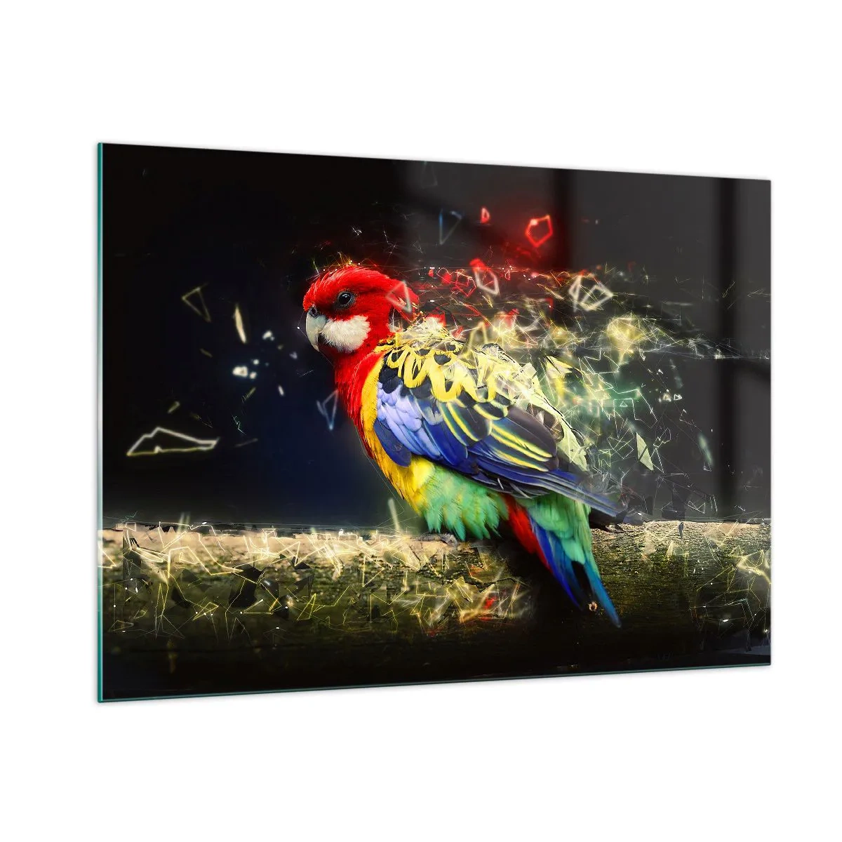 Üveg kép - A ragyogás hírnöke - 100x70 cm