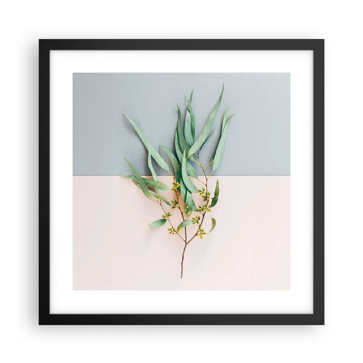 Poszter fehér keretben - Pasztell finomság - 40x40 cm