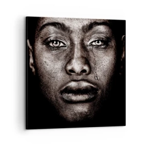 Vászonkép - Egy könnycsepp - 60x60 cm