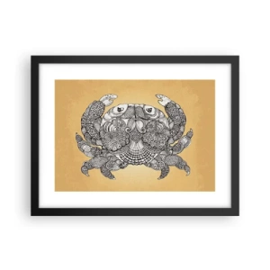 Poszter fehér keretben - Rák úr történetei - 40x30 cm