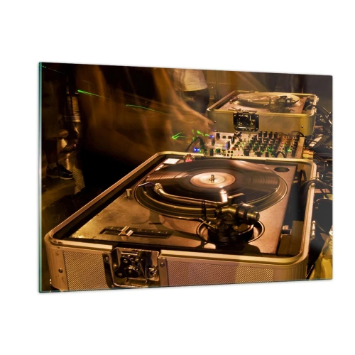 Üveg kép - Érzed az erőt? - 120x80 cm