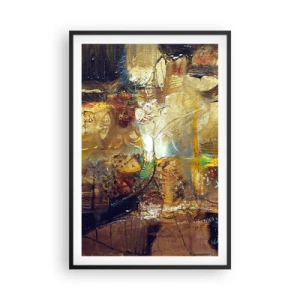 Poszter fehér keretben - Hideg, melegebb,meleg - 61x91 cm