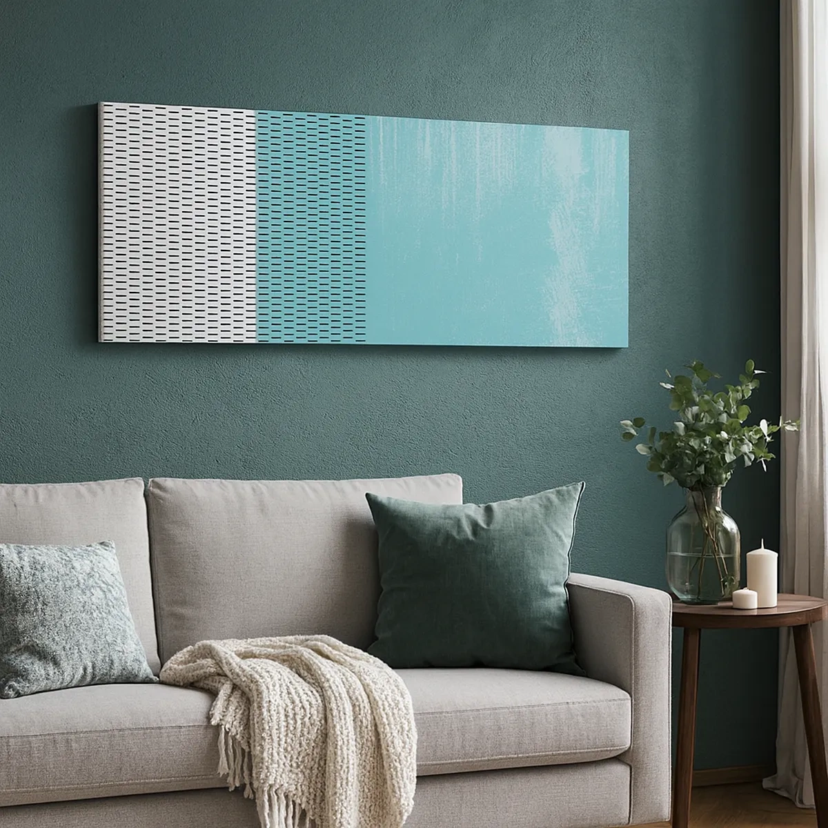 Vászonkép - Kiegyensúlyozott kompozíció - 30x30 cm