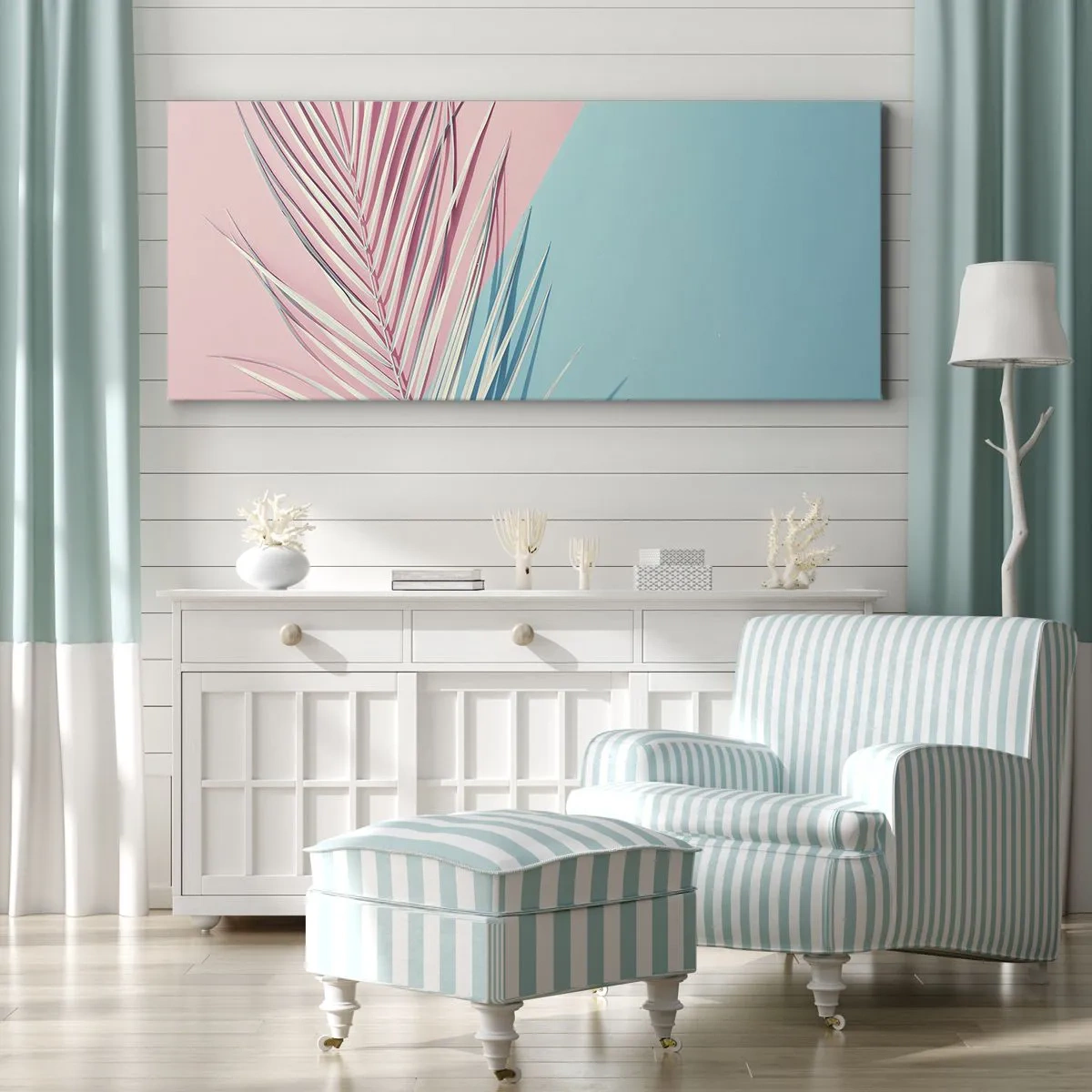 Vászonkép - Trópusi impresszió - 100x40 cm