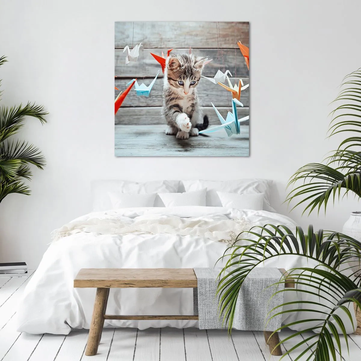 Vászonkép - Első lecke - 60x60 cm