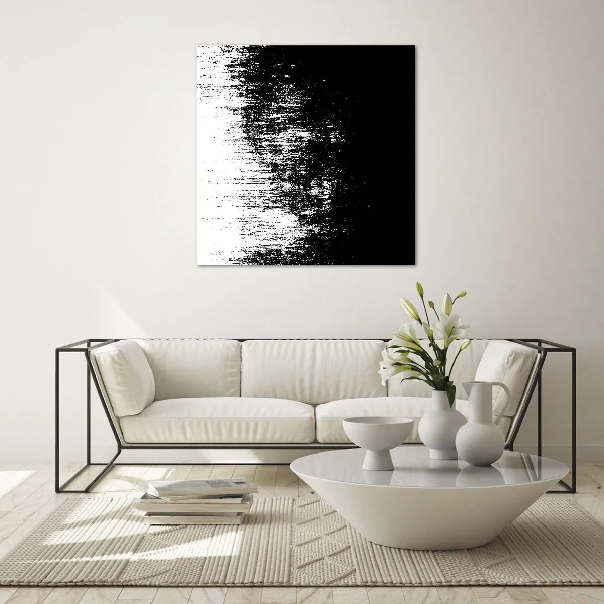 Üveg kép - És a győztes ... - 40x40 cm