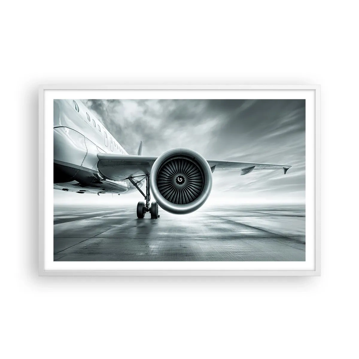 Poszter fekete keretben - Van erő! - 91x61 cm